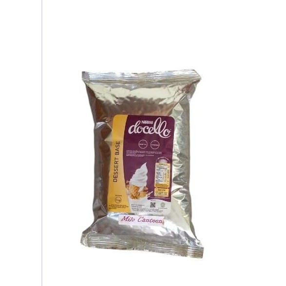

NewZbgt- Nestle Docello Dessert Base 1 kg soft ice milkshake smoothless Baru