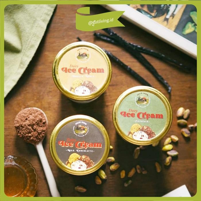 

NewZbgt- Natural Dairy Grass Fed Milk Ice Cream Falik Farm (Es Krim Susu Alami)