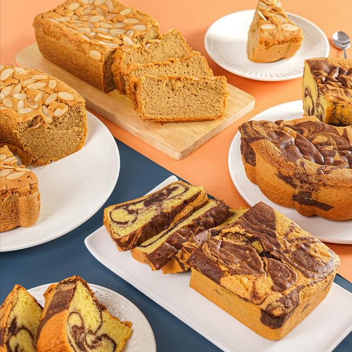 

NewZbgt- MIX Marmer Cake dan Ontbijtkoek Premium Wijsman (Kue / Bolu)