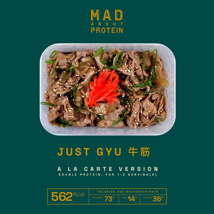 

NewZbgt- [ALA CARTE] Just Gyu - MAD ABOUT PROTEIN Frozen Mealprep