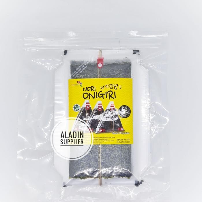 

NewZbgt- Nori Triangle Onigiri / Sushi Nori Onigiri 50 Lembar