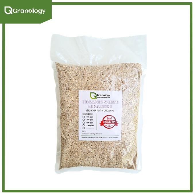 

NewZbgt- Organic White Chia Seed Peru (1 kilogram) by Granology