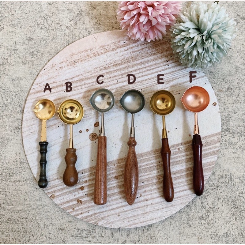 

1 Pcs Sendok seal wax / seal wax spoon / sendok kecil / sendok peleleh lilin wax seal