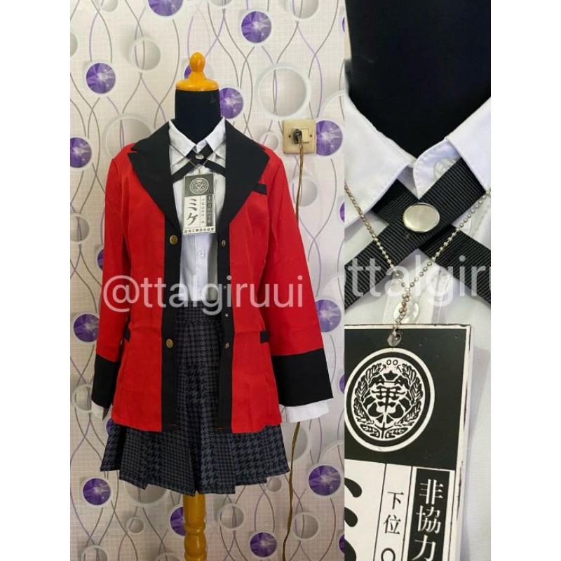Terbaru Wts Costume Jabami Yumeko Ready