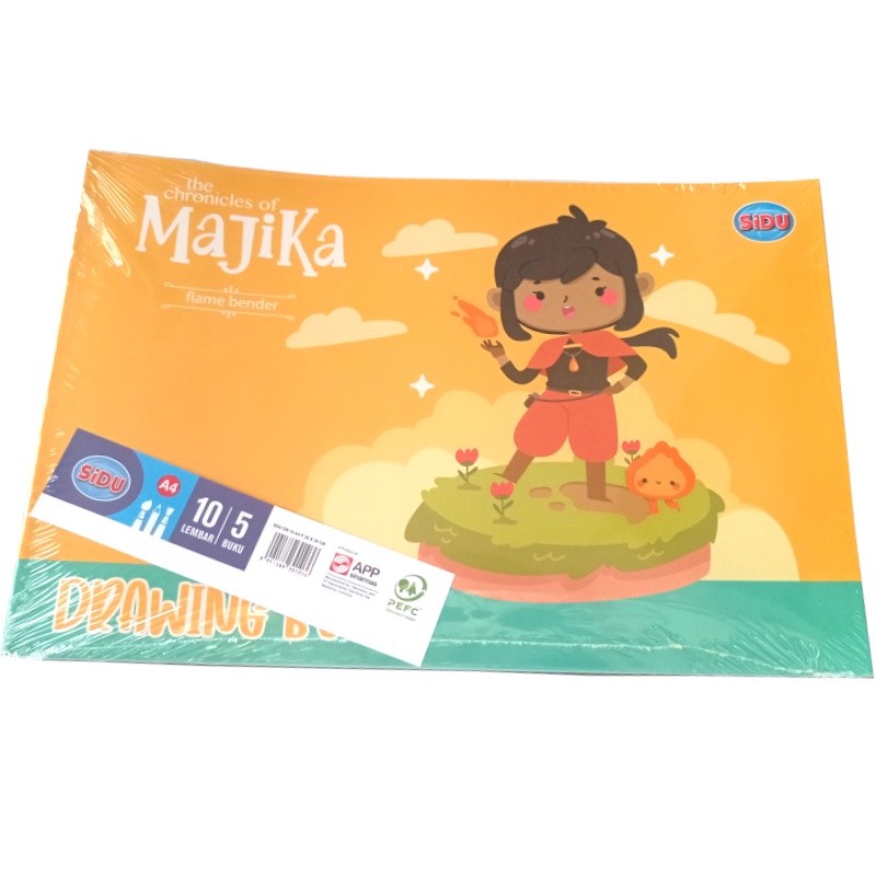 

Buku Gambar Kecil / tanggung / A4 / Drawing book A4 Sidu isi 5 buku