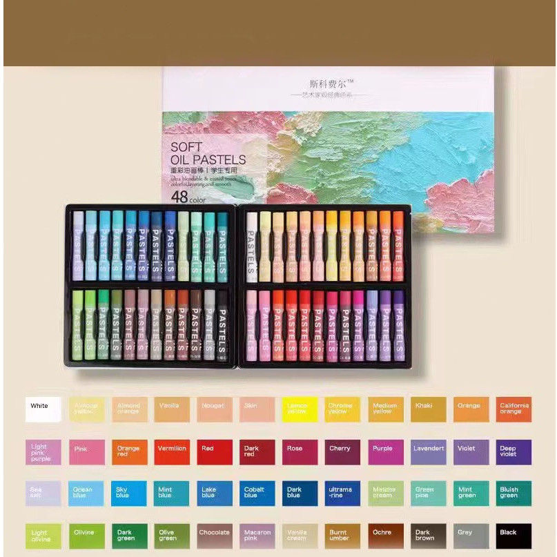 

Baby StationaryKrayon Cat Minyak Warna 1 set isi 12/ 36 Warna crayon Lukisan alat menggambar