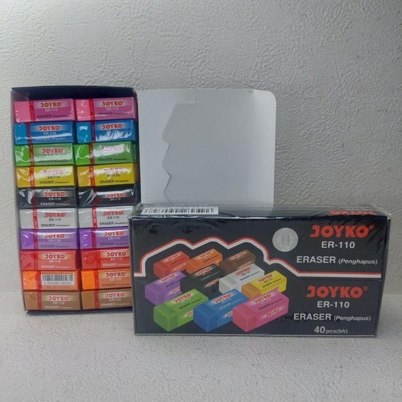 

Penghapus kecil warna warni JOYKO ER-110 / PER PAK