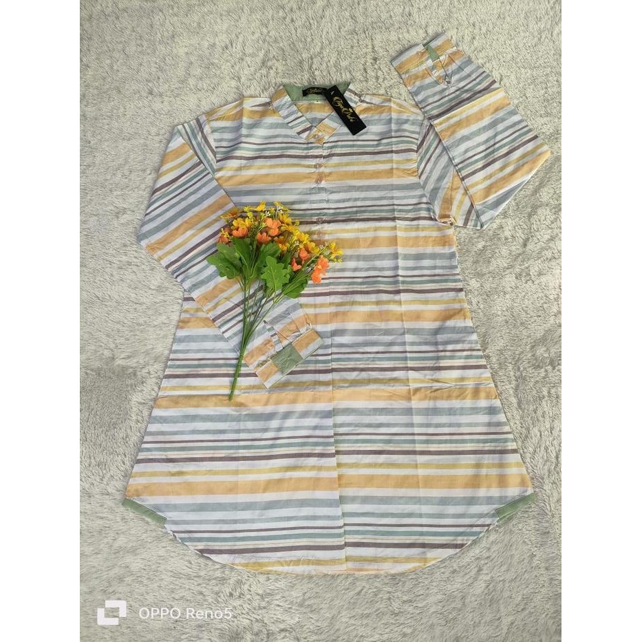 Syamira- TUNIK HARA SALUR// TUNIK WANITA FULL KATUN// TUNIK SANTRI PUTRI