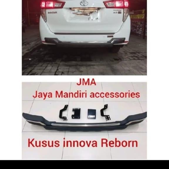 Pengaman Bumper Belakang Innova Reborn Rear Bumper Guard Innova Reborn
