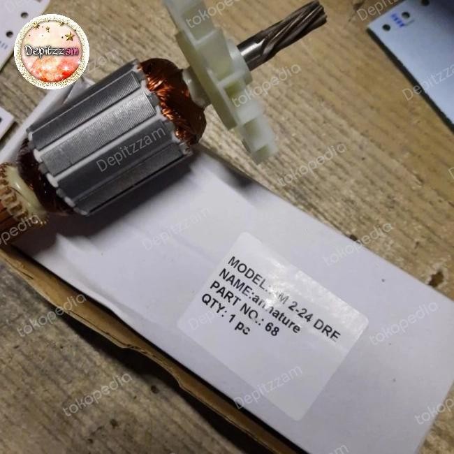 Armature HM2-24DRE Bitec Original Angker Mesin Bor Bitec HM 2 24 DRE