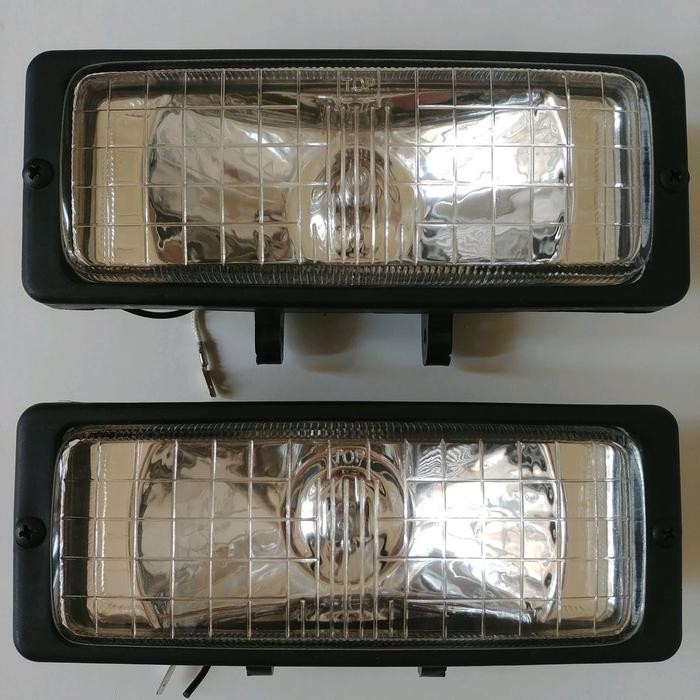 PREMIUM Foglamp/Lampu Sorot galaxy bumper depan mobil kotak persegi universal