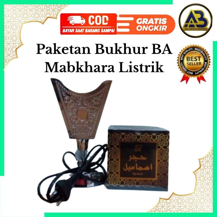 PREMIUM PAKETAN MABKHARA LISTRIK Bukhur BA Buhur Bakhoor Bukhoor Prapen listrik