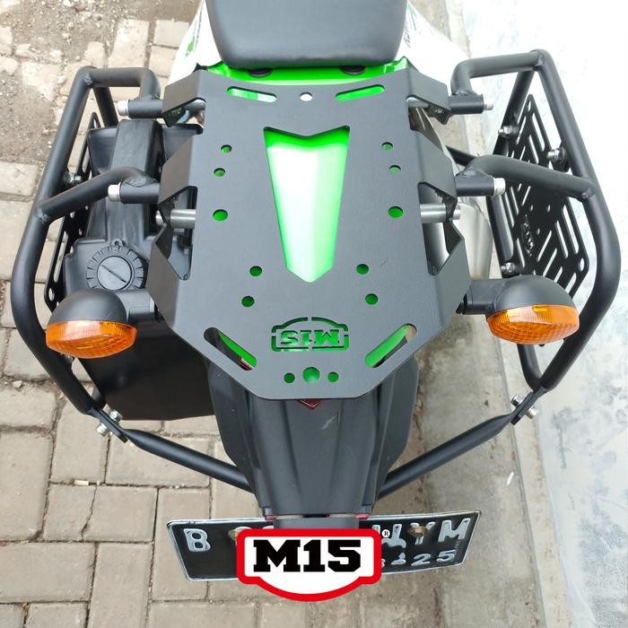 PREMIUM M15 Rak Atas Top Rack Kawasaki KLX 230 '19-'22