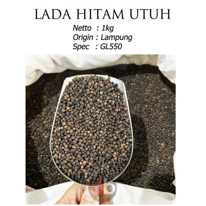 

Lada Hitam 1kg Black Pepper Utuh