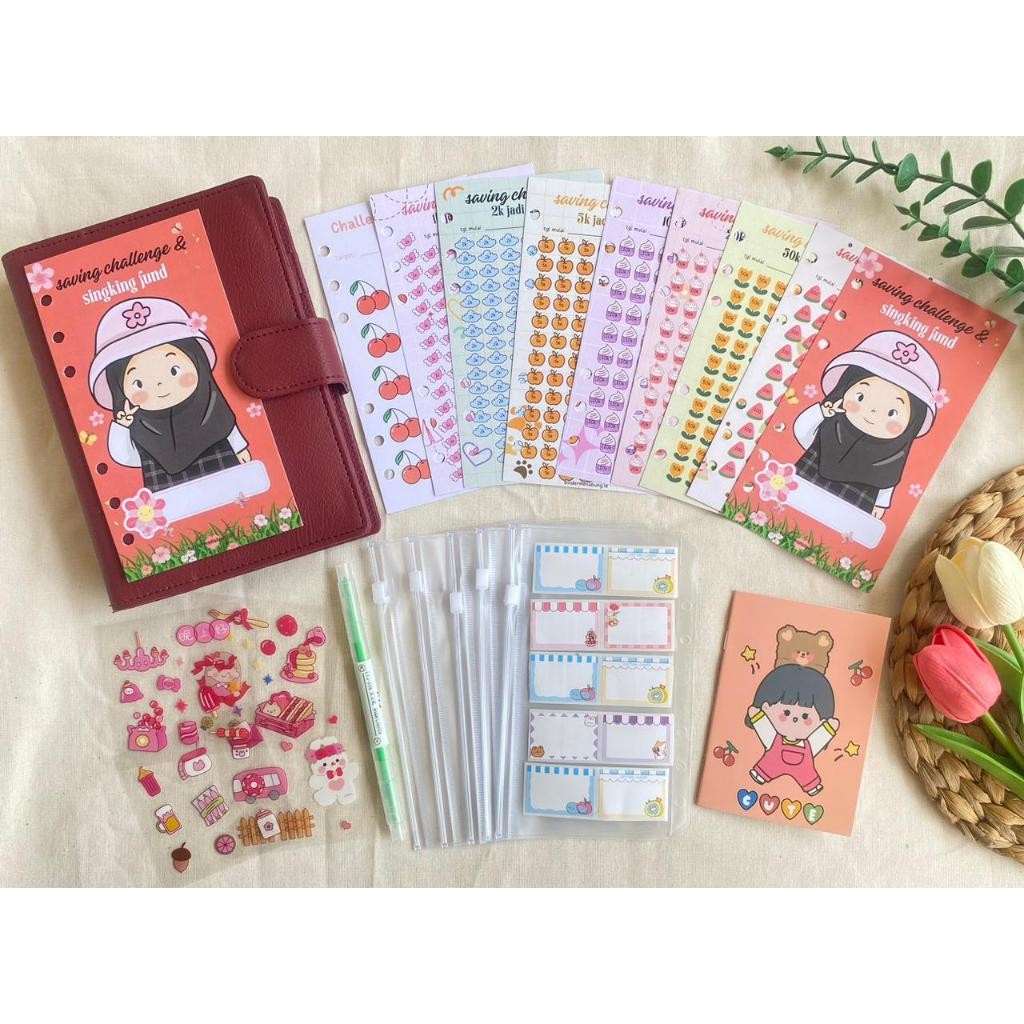 

PAKET NABUNG BINDER A6 HEMAT A6 PAKET BINDER NABUNG HEMAT