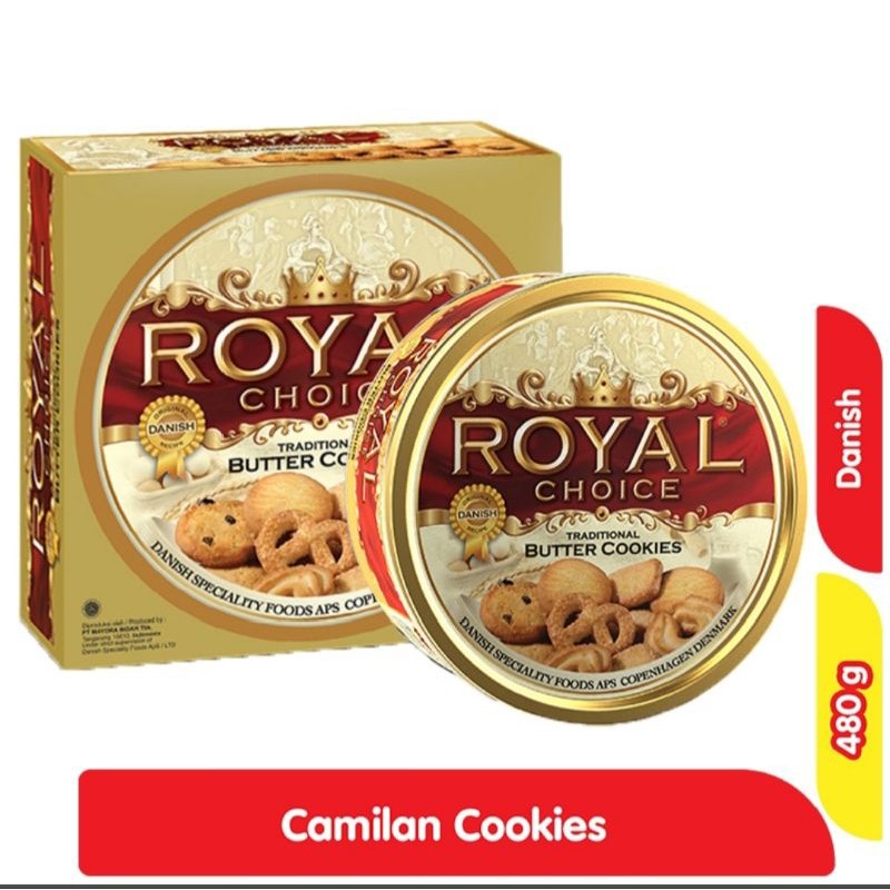 

Sajiandapur Royal Choice Butter Cookies Kaleng 480G & 240G