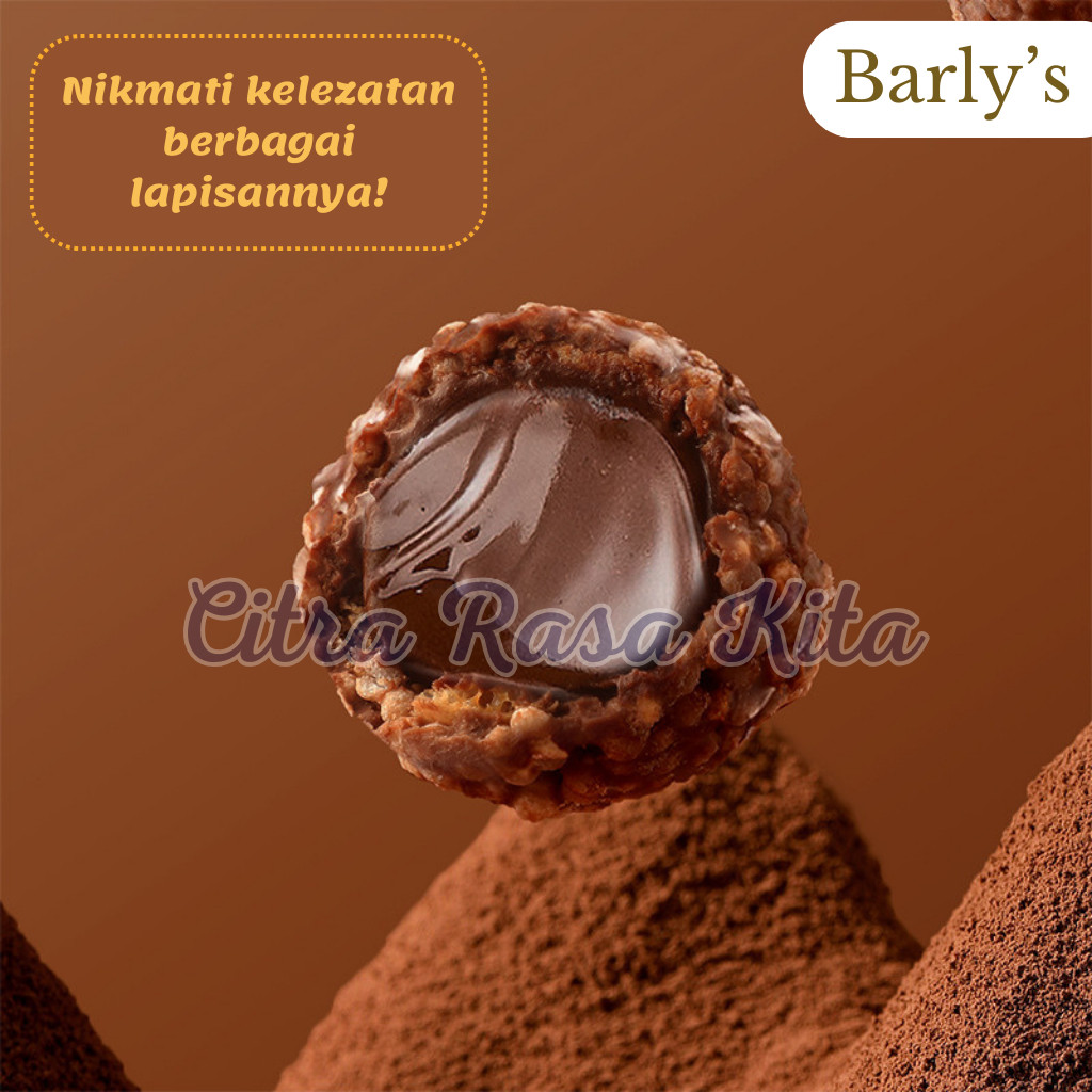 

Sajiandapur Halal Barly'S Peanut Chocolate Ball / Cokelat Bulat Dilapisin Kacang 65 & 195Gr