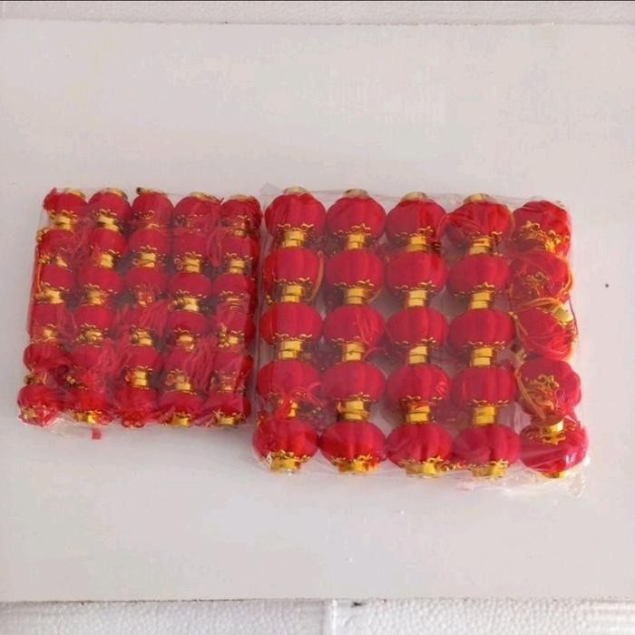 HOT SALE Ornamen Lampion Gantung Imlek Mini Hiasan Pohon Imlek 2023 Gantungan