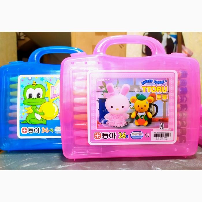 

KHUSUS GOSEND! Crayon Dong-A Isi 36 Warna