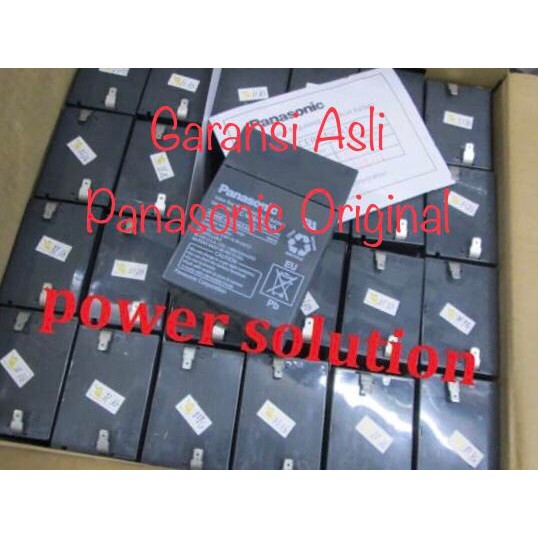 Panasonic Aki Kering 6V4.5AH