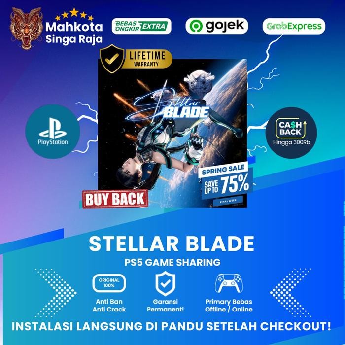 TERBARU Stellar Blade - PS5 - Playstation 5 digital sharing