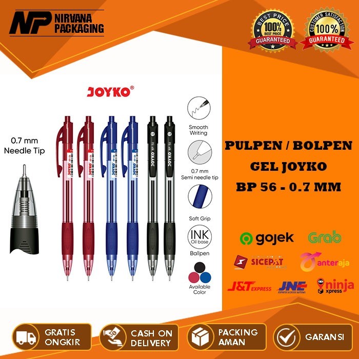 

UM1 PULPEN / BOLPEN / PEN / PENA JOYKO BP 56 BP-56 0.7 MM