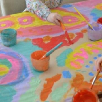 

TERLARIS Bright Green Tempera Washable Paint for Kids by MAKERS 250ml