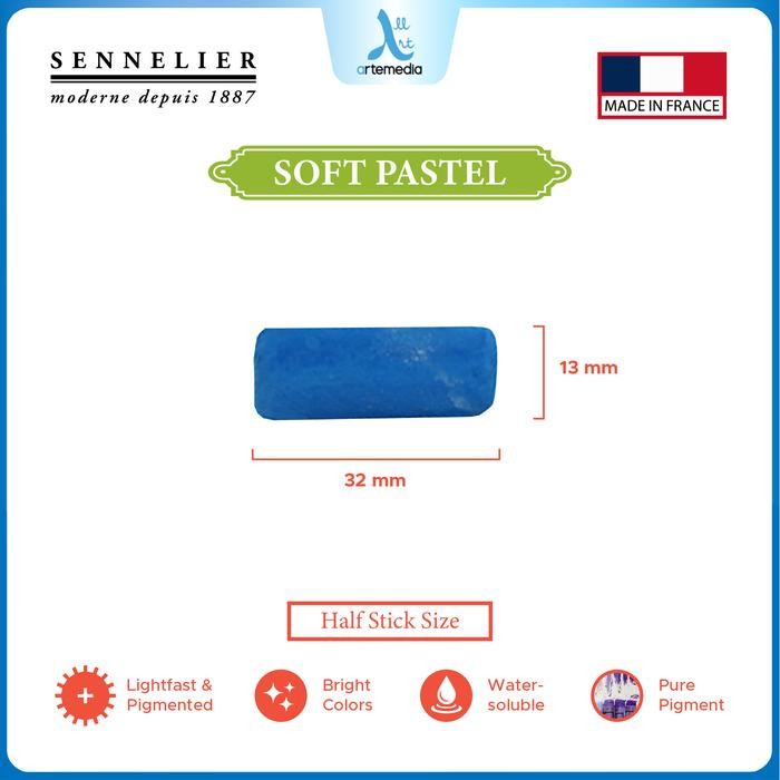 

TERLARIS Sennelier Soft Pastel Half Stick Set 30 Dry Crayon Krayon Warna Lembut