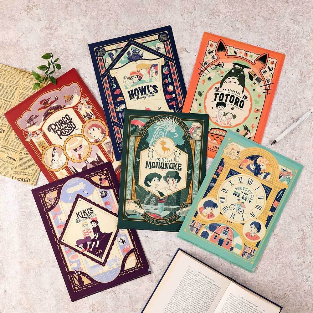 

File Holder A4 Studio Ghibli My Neighbor Totoro Kiki's Delivery Service Howl's Moving Castle Movic