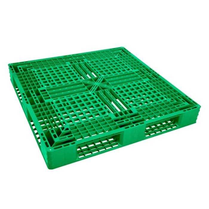 

TERLARIS Green Leaf 2665 Pallet Dual 120x120x15 cm Palet Plastik Tatakan Gudang