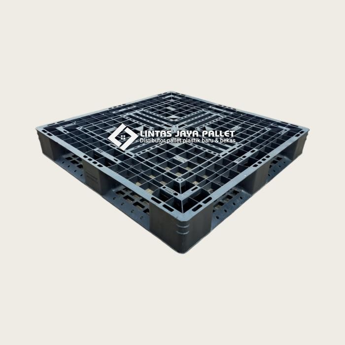 

TERLARIS Pallet Plastik Bekas Ukuran 110x110x15 cm Palet plastik