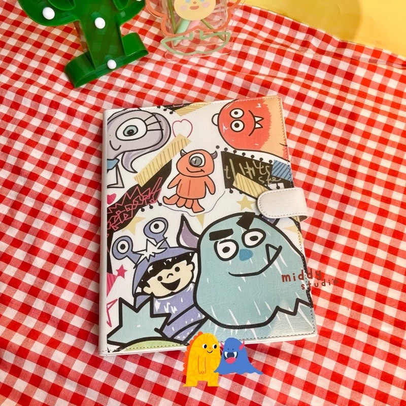 

Binder Custom Monster Inc 6ring, 20ring, 26ring - A6/A5/B5