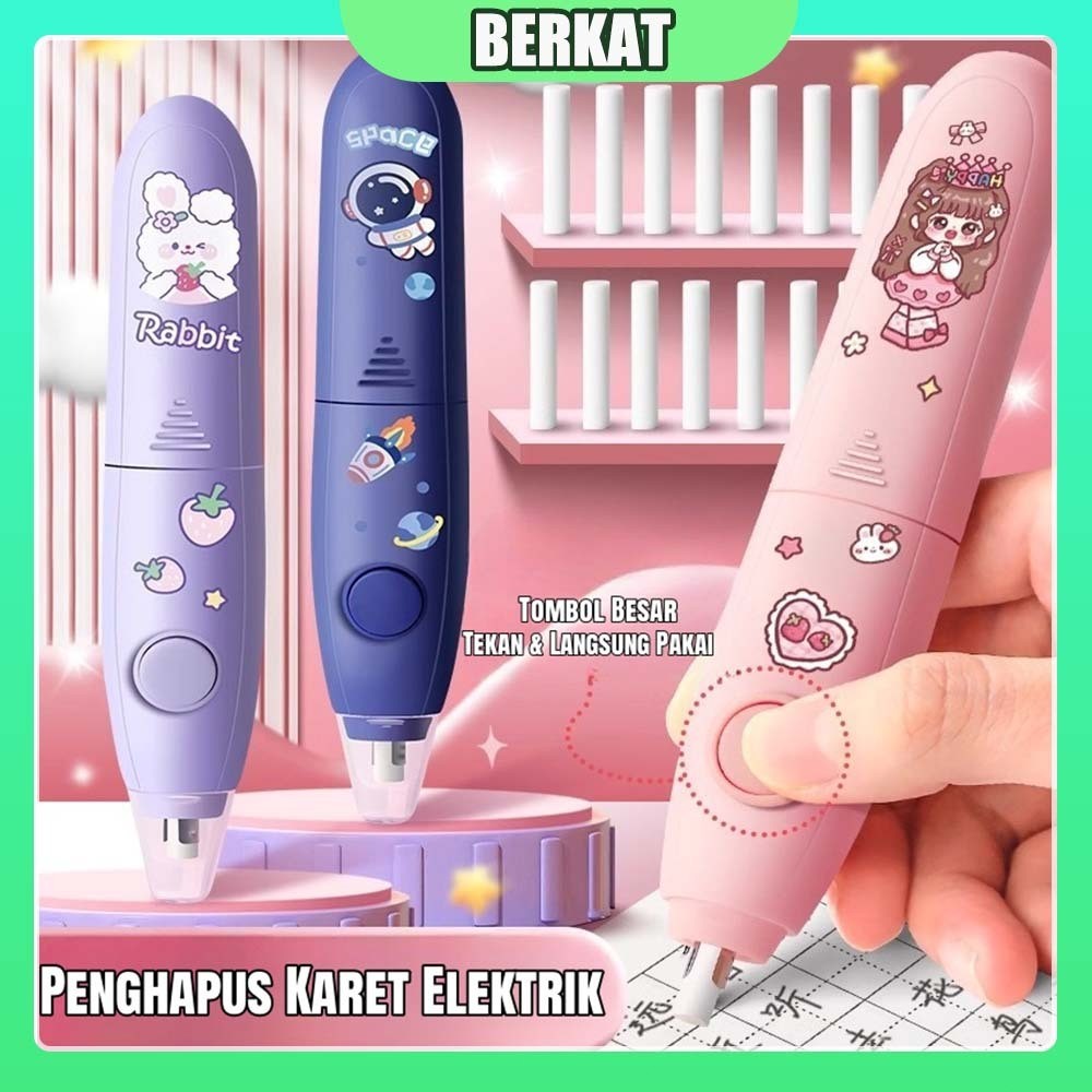 

UM1 Penghapus Pensil Otomatis / Electric Pencil Eraser Penghapus Pensil Elektrik / Penghapus Pensil