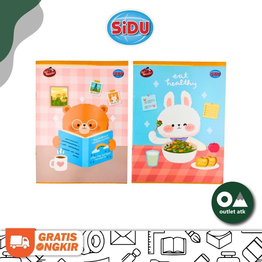 

UM1 Buku Tulis Sekolah SIDU 38 Lembar Isi 10 per Pack