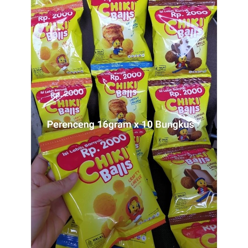 

AYOOOLLARIZSS!! Chiki Ball (Perenceng 16gr x 10 Bungkus)