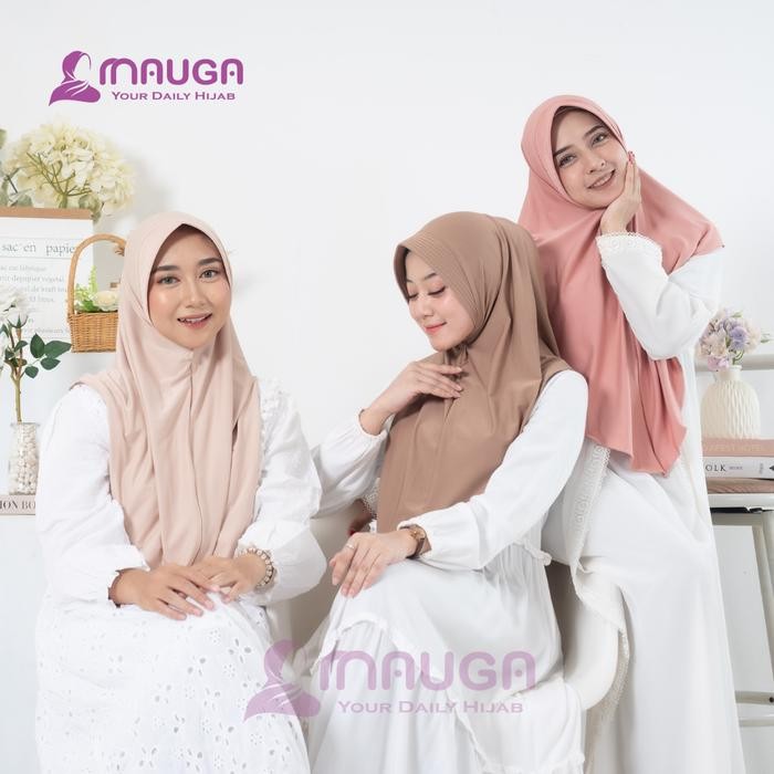 Nayyir- Jilbab Bergo Ameera Pinguin Bergo Sport Instan Panjang Variasi Muslim