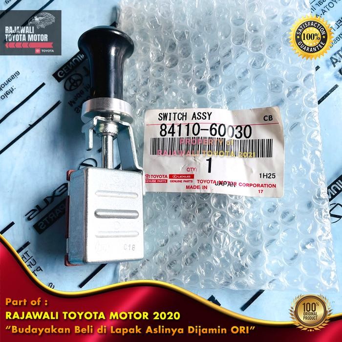 Switch Lampu Hardtop Fj40, Fj55 & Bj40 Knop Knob Pencetan Original