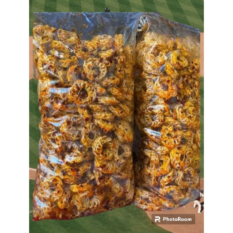 

Dapur Joglo Kerupuk Seblak Krupuk Mawar Putih Pedas Daun Jeruk Isi 1Kg Seblak Kering Seblak Rafael