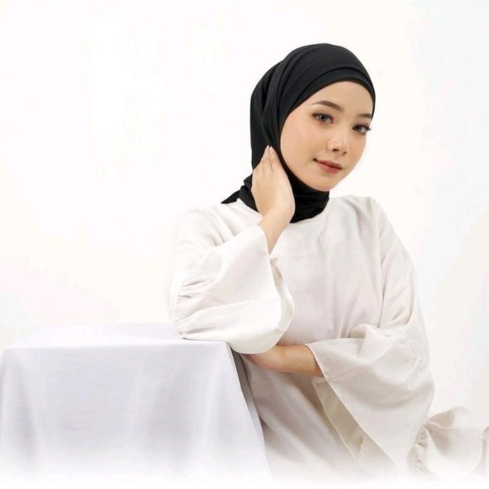 murah- SEGITIGA INSTAN SOFT PAD JERSEY PREMIUM Jilbab Panjang Jilbab Panjang Variasi Muslim