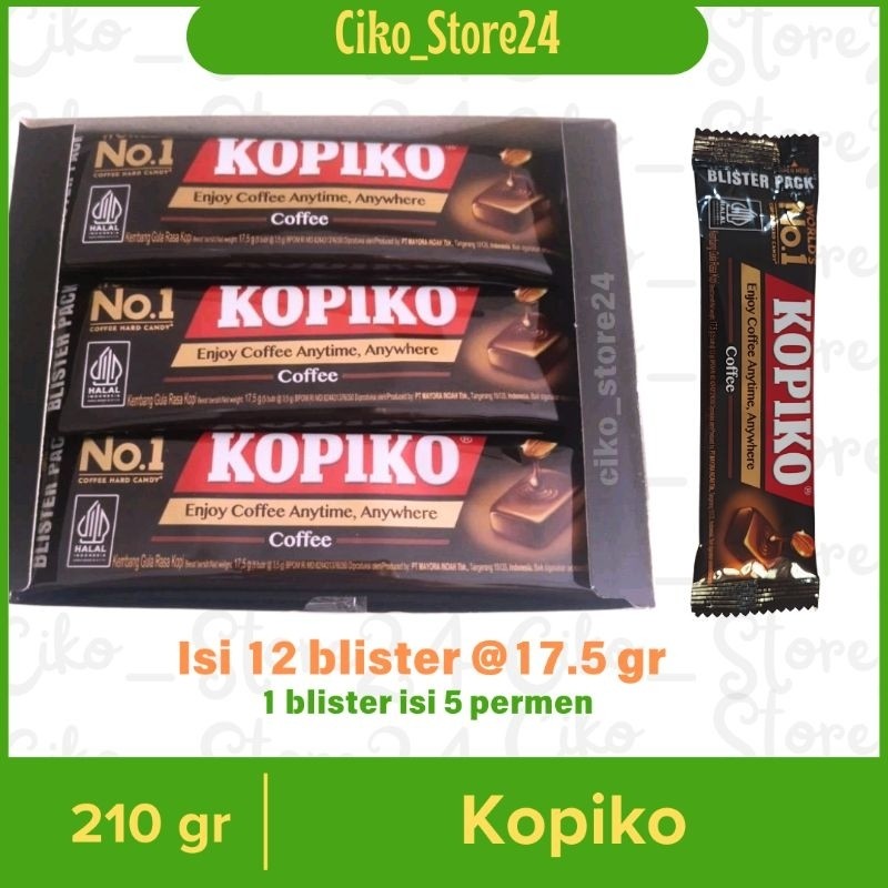

Dapur Joglo Permen Kopiko Blister @ 12 Pack / Kopiko Stick / Permen Kopiko Stick