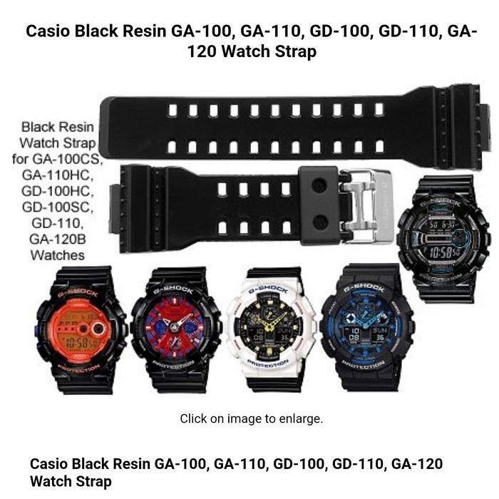 Sale Strap Ga-100Cs / Ga-120B / Gd-100Hc / Gd-110 / Casio Original