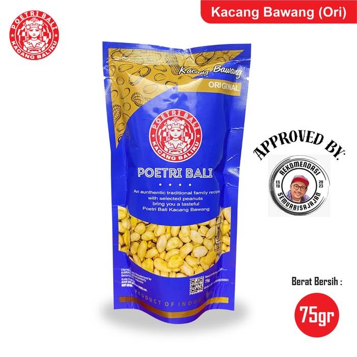 

EatFr3sh- Poetri Bali X SemuaBisaJajan varian Kue Kacang 500g, Asin Vacum 450g dan Original 75g