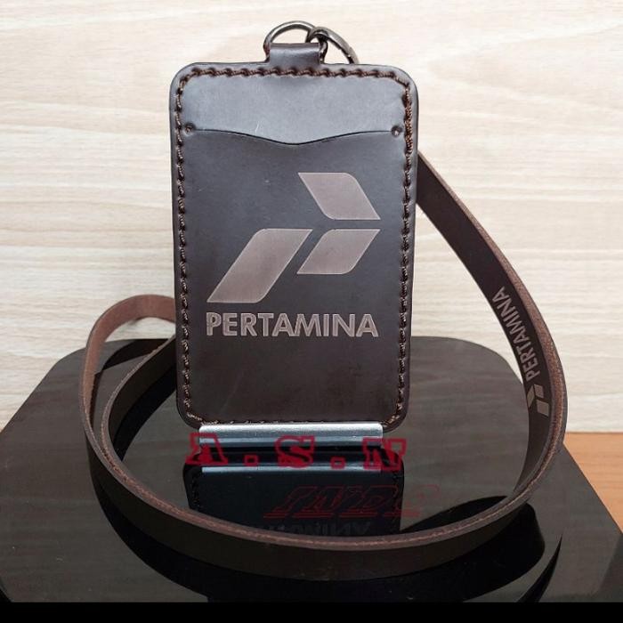 

Holder Kalung Id Card Kulit Pertamina