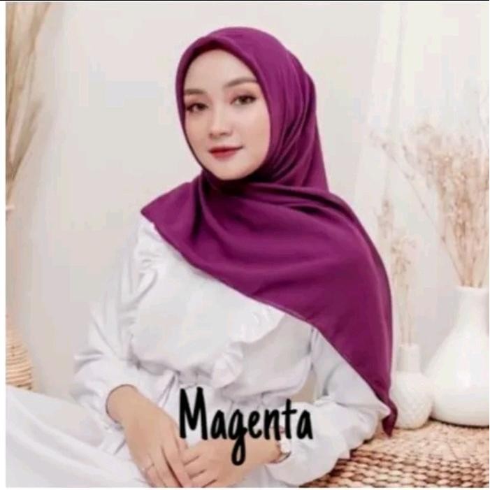 syukron- Bella Square Unggu Magenta/Bella Square Drak Charcoal /krudung ungu Tua