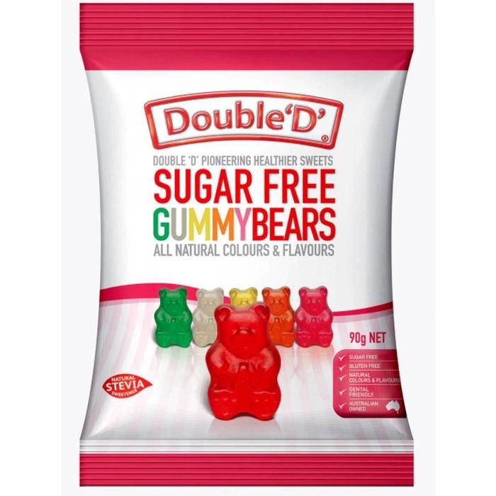 

EatFr3sh- DOUBLE D Sugar Free Gummy Bears 90 Gram