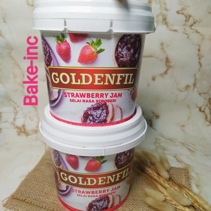 

EatFr3sh- [Bake-inc] Goldenfill Selai Strawberry 1 kg