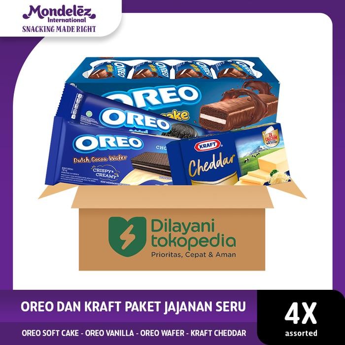 

EatFr3sh- Oreo dan Kraft Paket Jajanan Seru