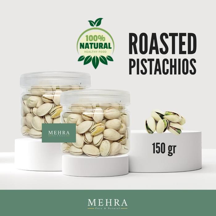 

EatFr3sh- KACANG PISTACHIO PANGGANG / ROASTED PISTACHIOS GURIH ORIGINAL 150 gr