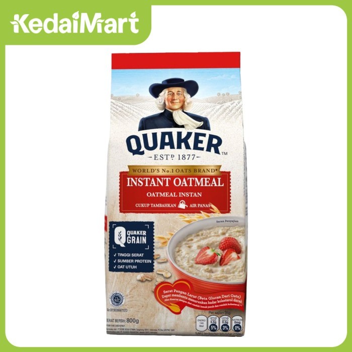 

EatFr3sh- Quaker Instant Oats 800 Gram