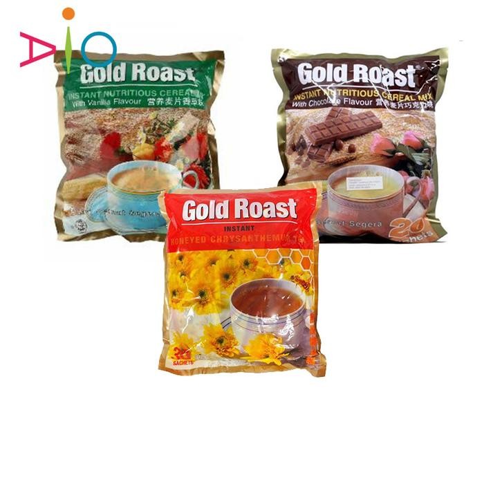 

EatFr3sh- Gold Roast Cereal / Sereal Instan Import Rasa Vanila / Coklat